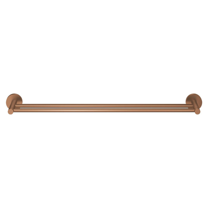 Double barre porte-serviettes - Warm Sunset brossé