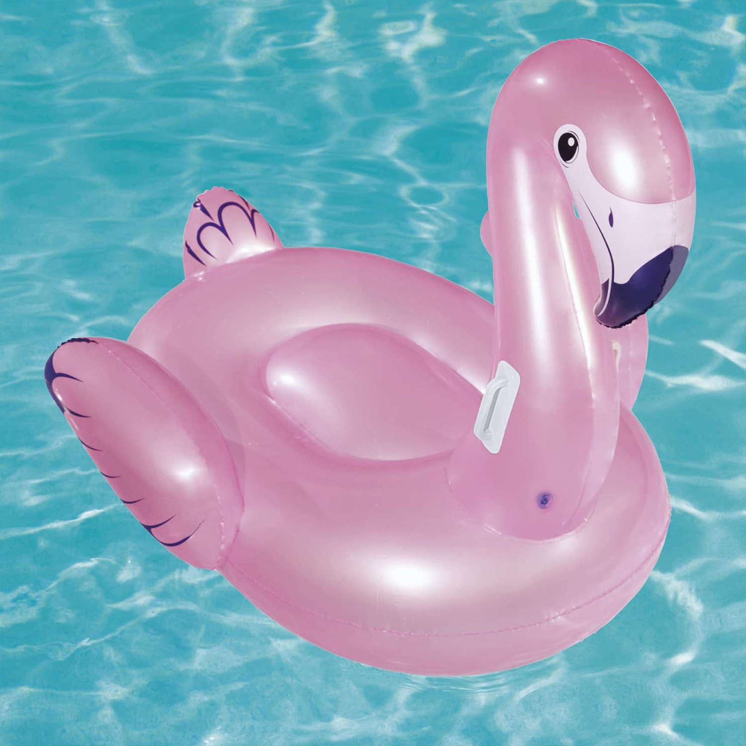 Bestway. Fenicottero per bambini con maniglie 127 x 127 cm