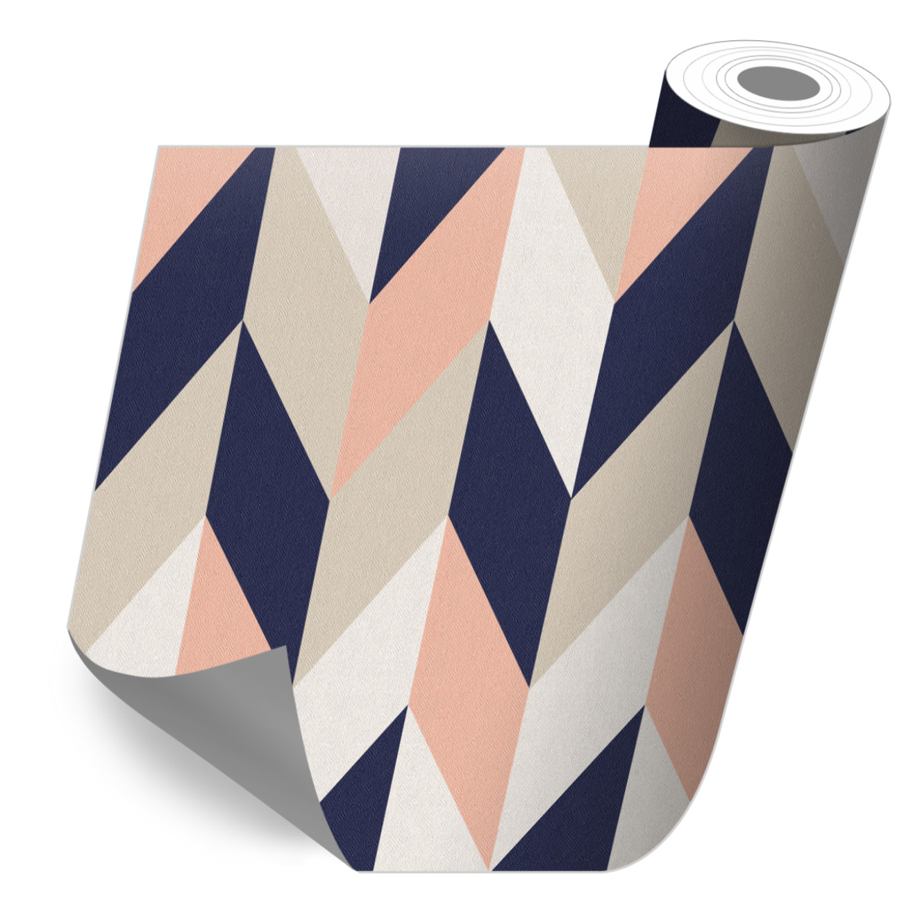 Stickers adhesivos de CERAMIKO - Chevron tricolor 50x100