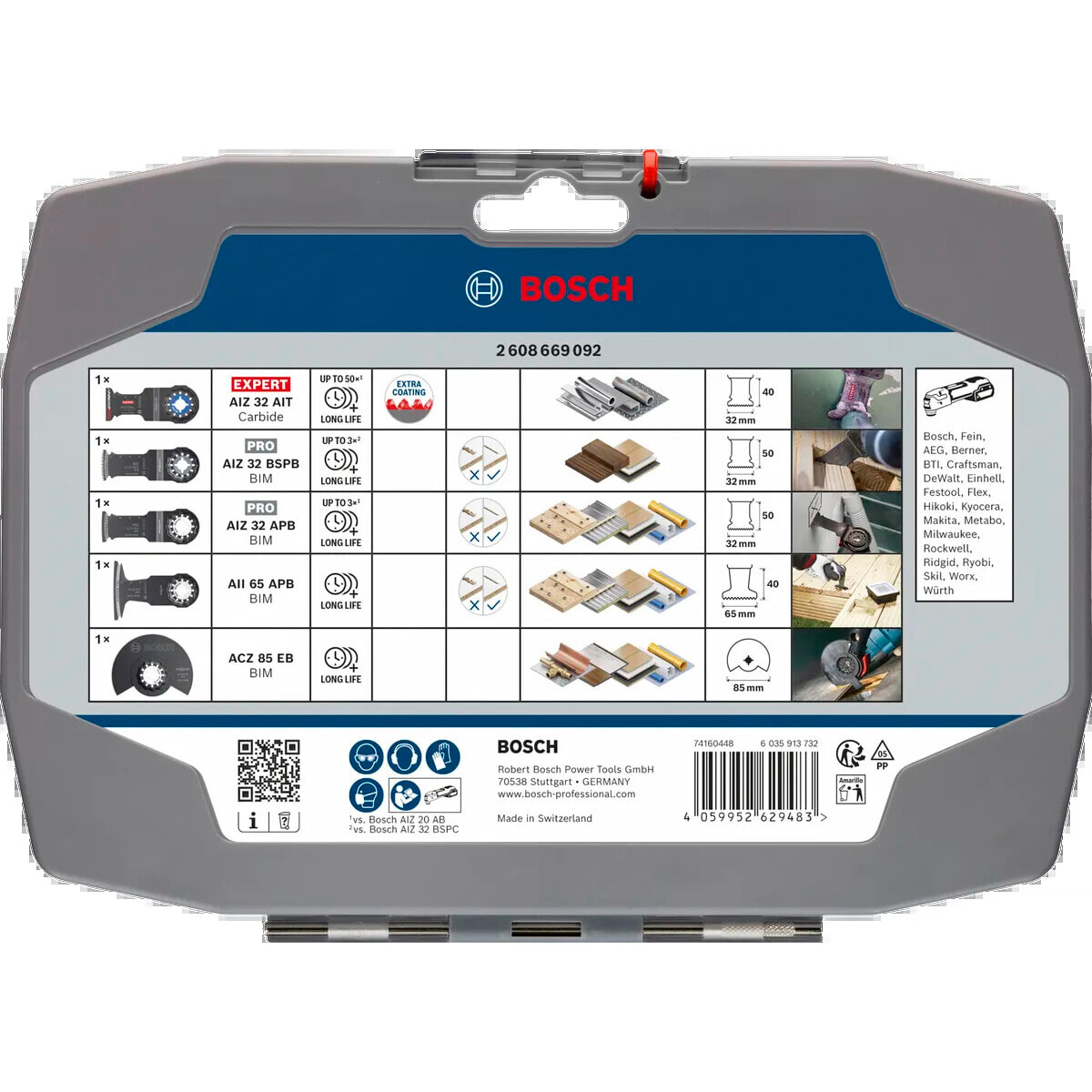 Coffret Cutting, 5 pièces - BOSCH - 2608669092