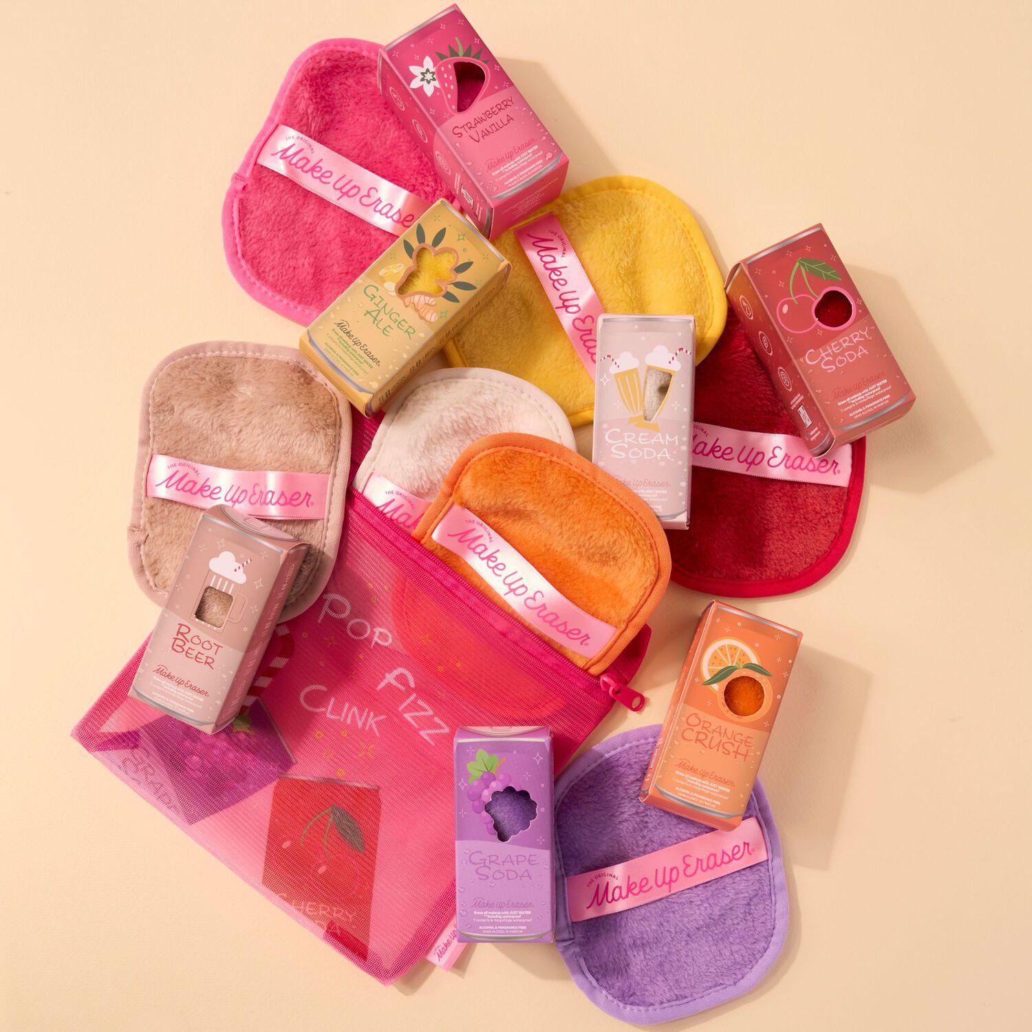 Soda Pop - 7 Day Set - Serviette démaquillante réutilisable x7