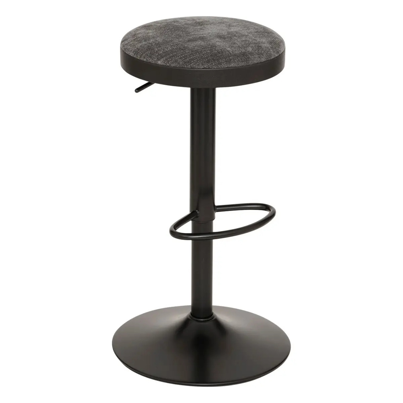 Lot de 2 tabourets de bar Ilsa gris foncé