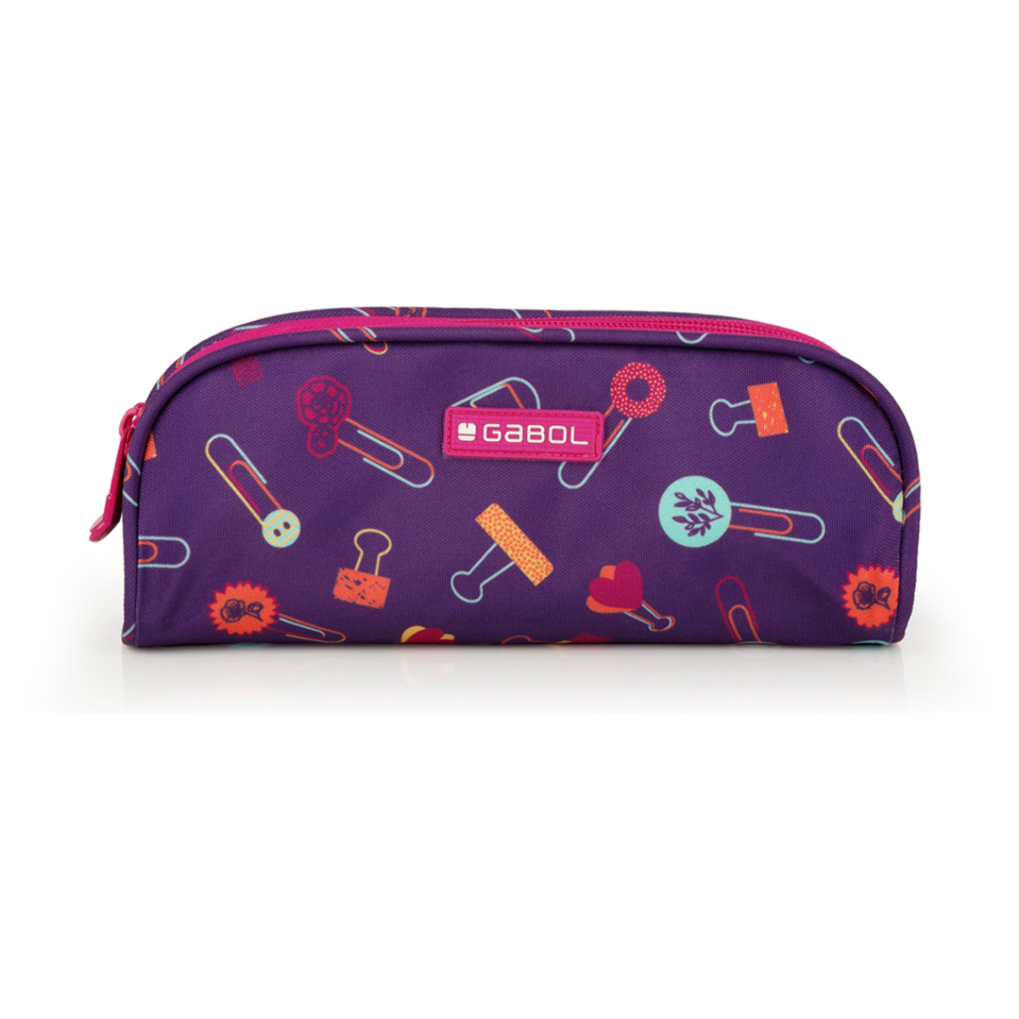 Estuche doble Gabol Diary con cremallera