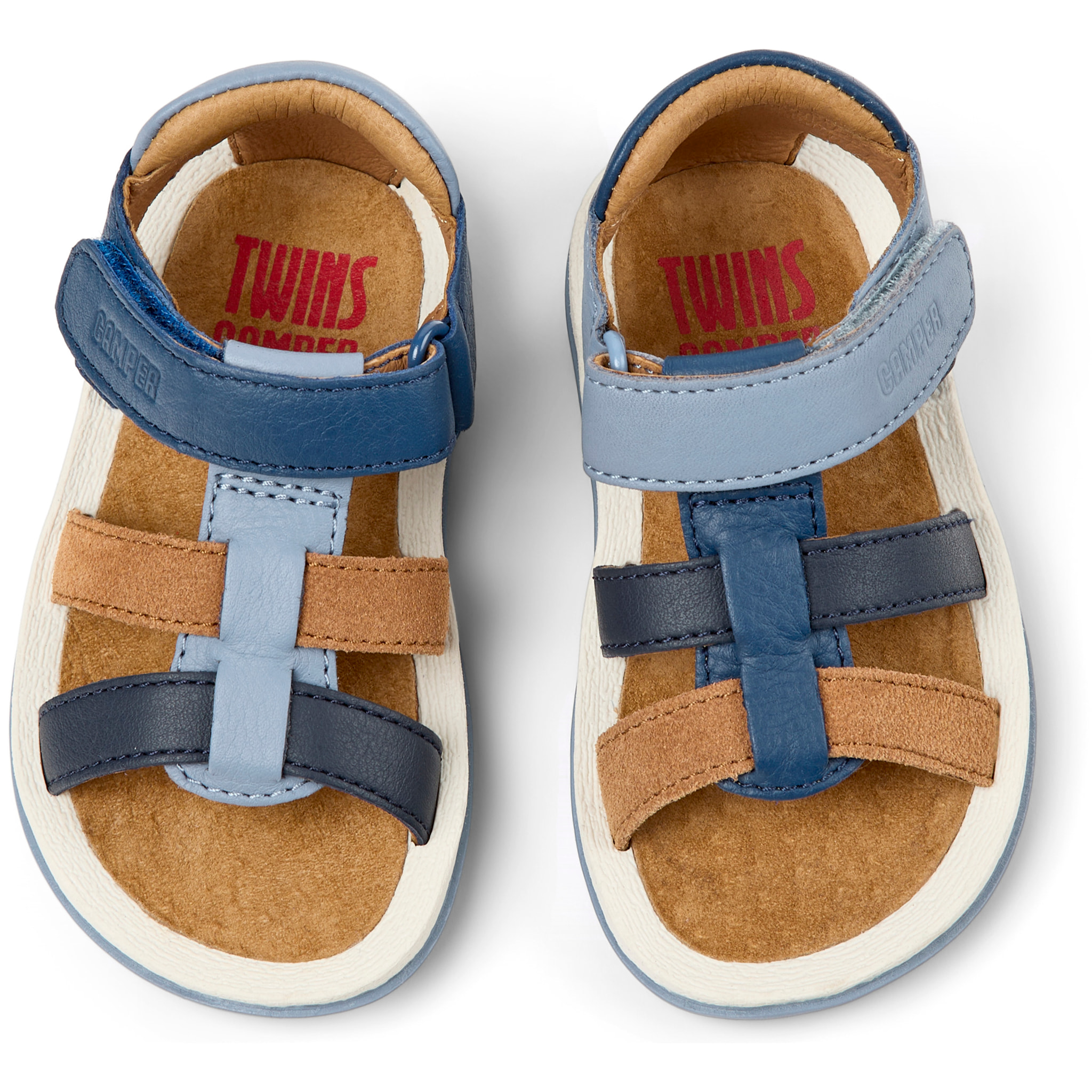 Sandalias - CAMPER Bicho Twins - Multicolor - Cuero liso