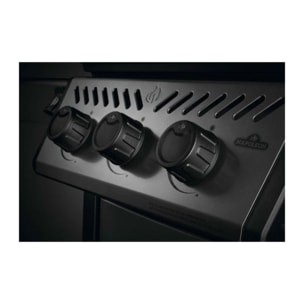 Barbecue gaz NAPOLEON Freestyle 3 bruleurs + 1 rechaud plat sur chariot, 51x45 cm