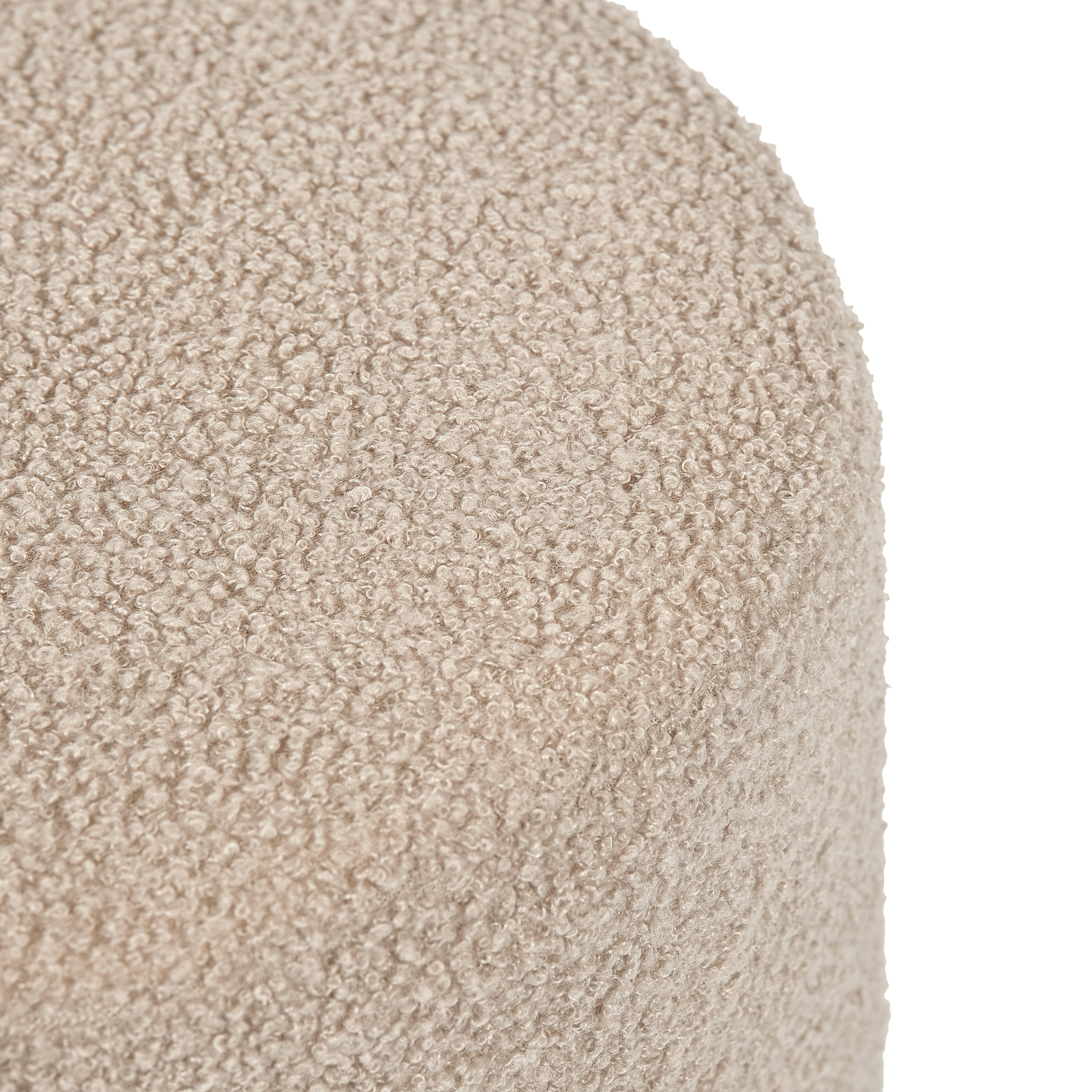 Pouf Bouclette Taupe