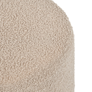 Pouf Bouclette Taupe