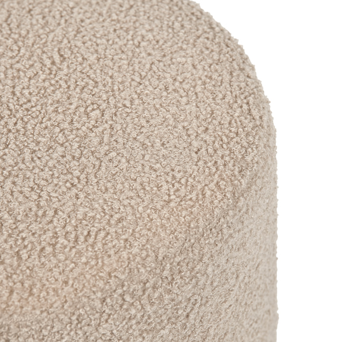 Pouf Bouclette Taupe