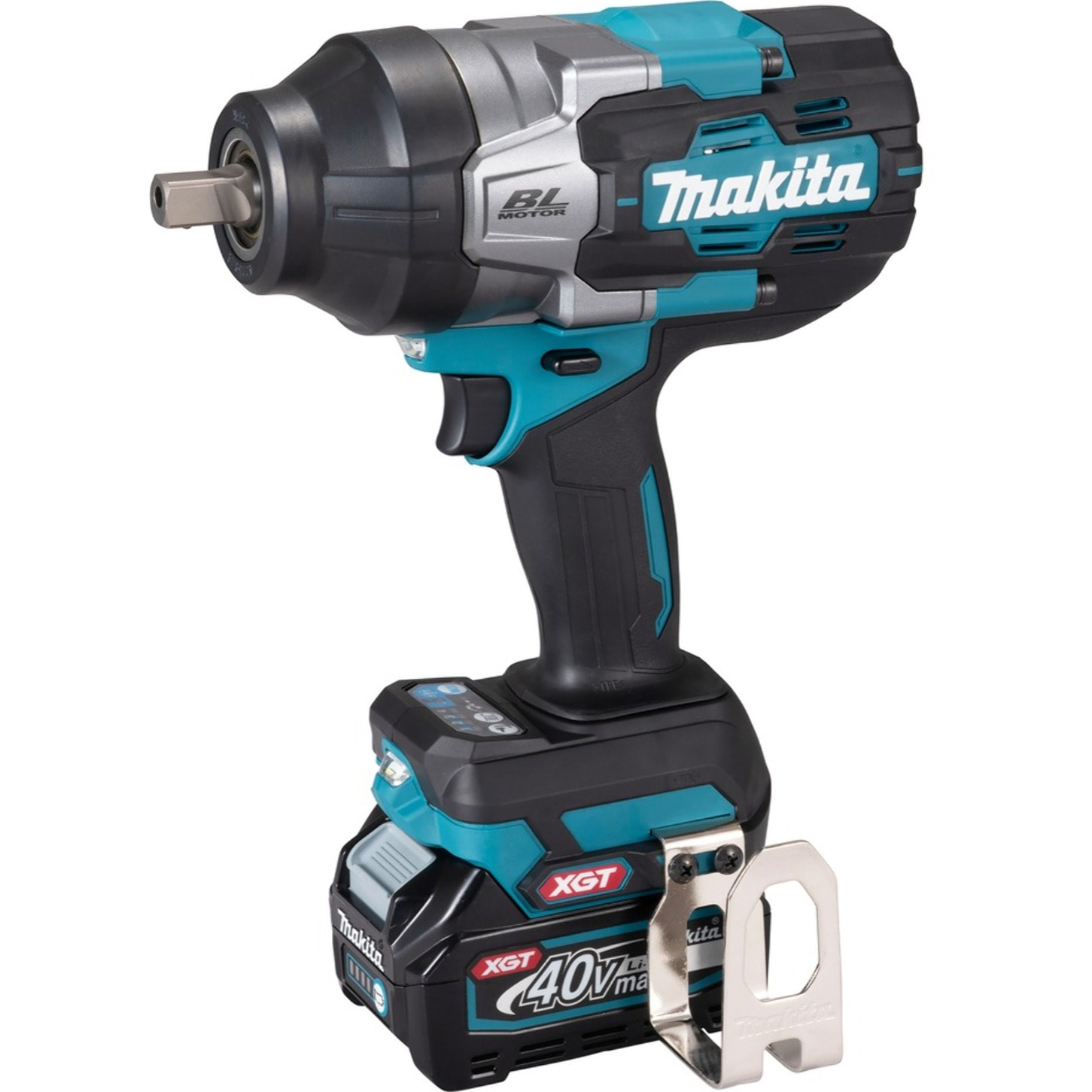 Boulonneuse à chocs XGT 1 360 Nm + 2 batteries 4,0 Ah + 1 Chargeur rapide + Coffret Makpac 3 - MAKITA - TW003GM201