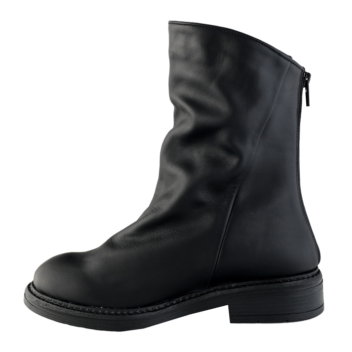 Stivaletti in vera pelle di vitello