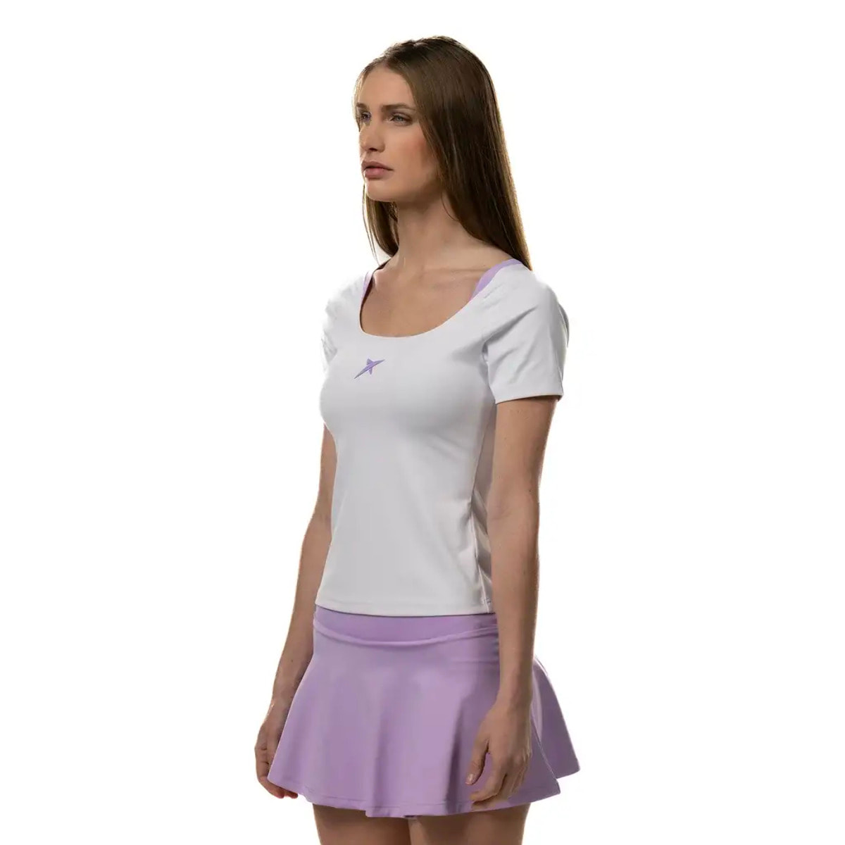 Camiseta de pádel mujer Amatista Drop Shot