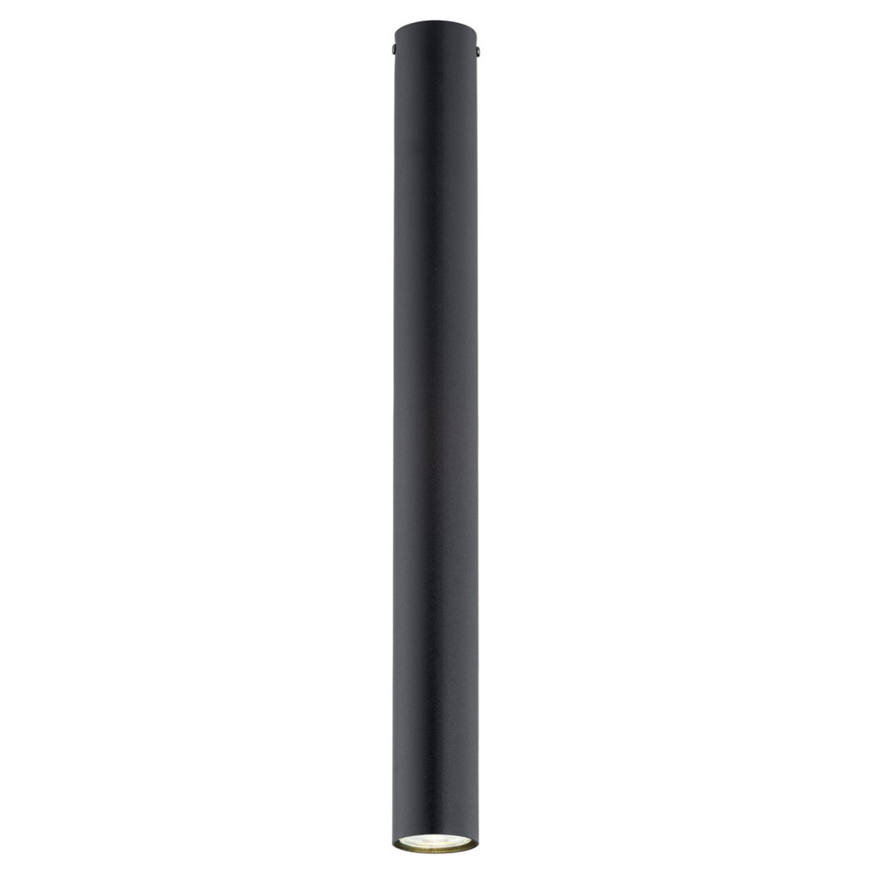 Lampada a sospensione Tecno 1XL in acciaio nero opaco