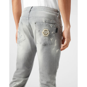 PHILIPP PLEIN Jeans taglio straight HEXAGON