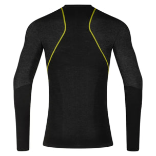 Wool40 Aero Longsleeve Hombre Camiseta Nieve