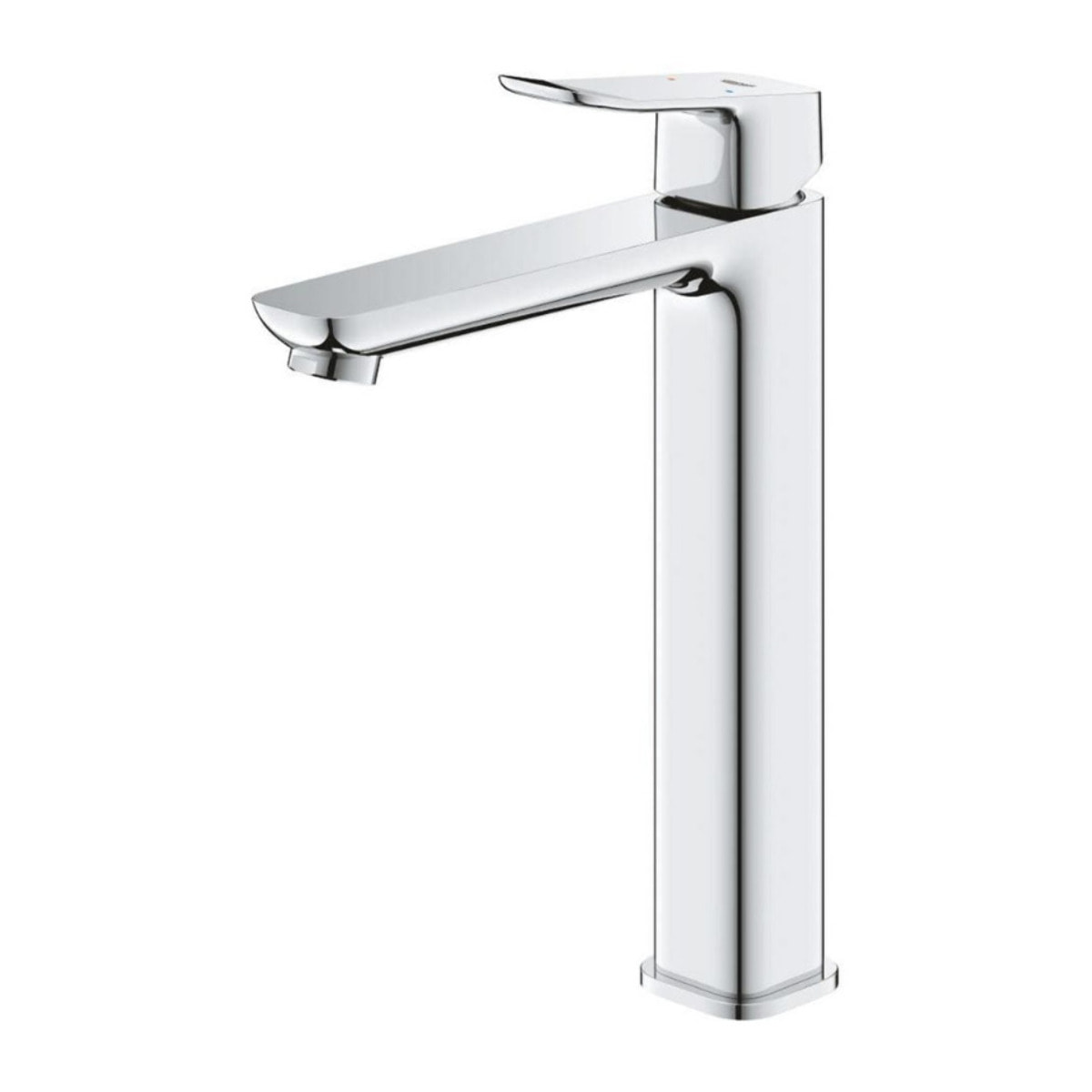 Vasque à poser acier inoxydable 304 55x38x10 cm Ceramia avec bonde + mitigeur lavabo Grohe Dice (TMLBCR1018920000)