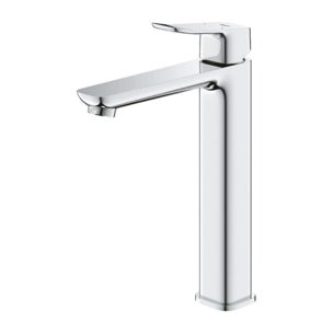 Vasque à poser acier inoxydable 304 55x38x10 cm Ceramia avec bonde + mitigeur lavabo Grohe Dice (TMLBCR1018920000)