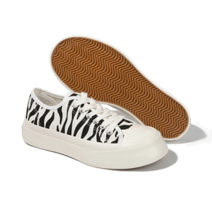 Zapatillas Bajas Holf Zebra en Multicolor D.Franklin