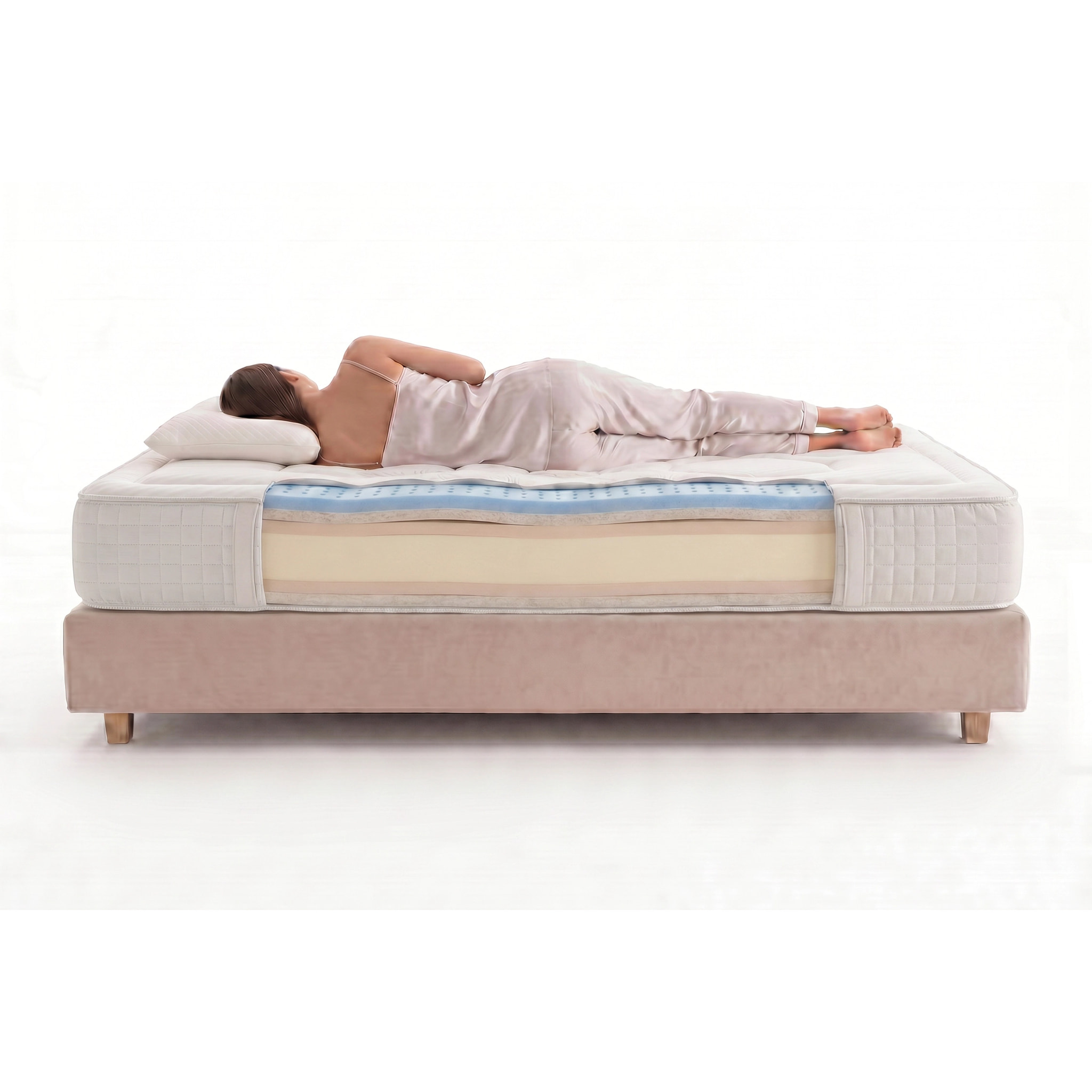 Colchón Viscoelástica Tempus Premier, 27 cm - Moonia