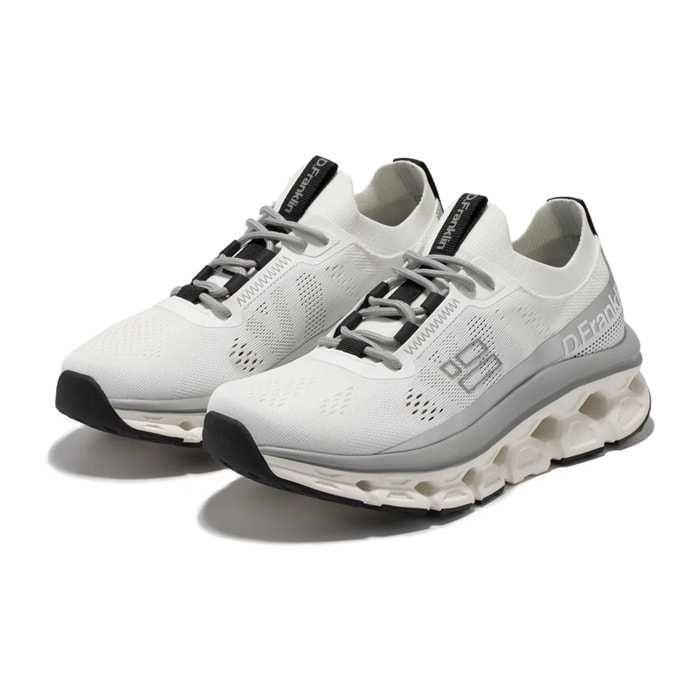 Zapatillas Deportivas Aero Mesh Blanco / Plata