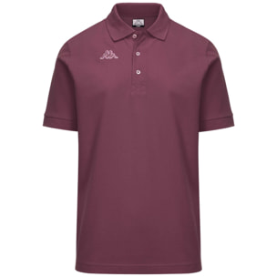 Kappa - Polo Shirts Uomo Viola - Logo Holiver Mss