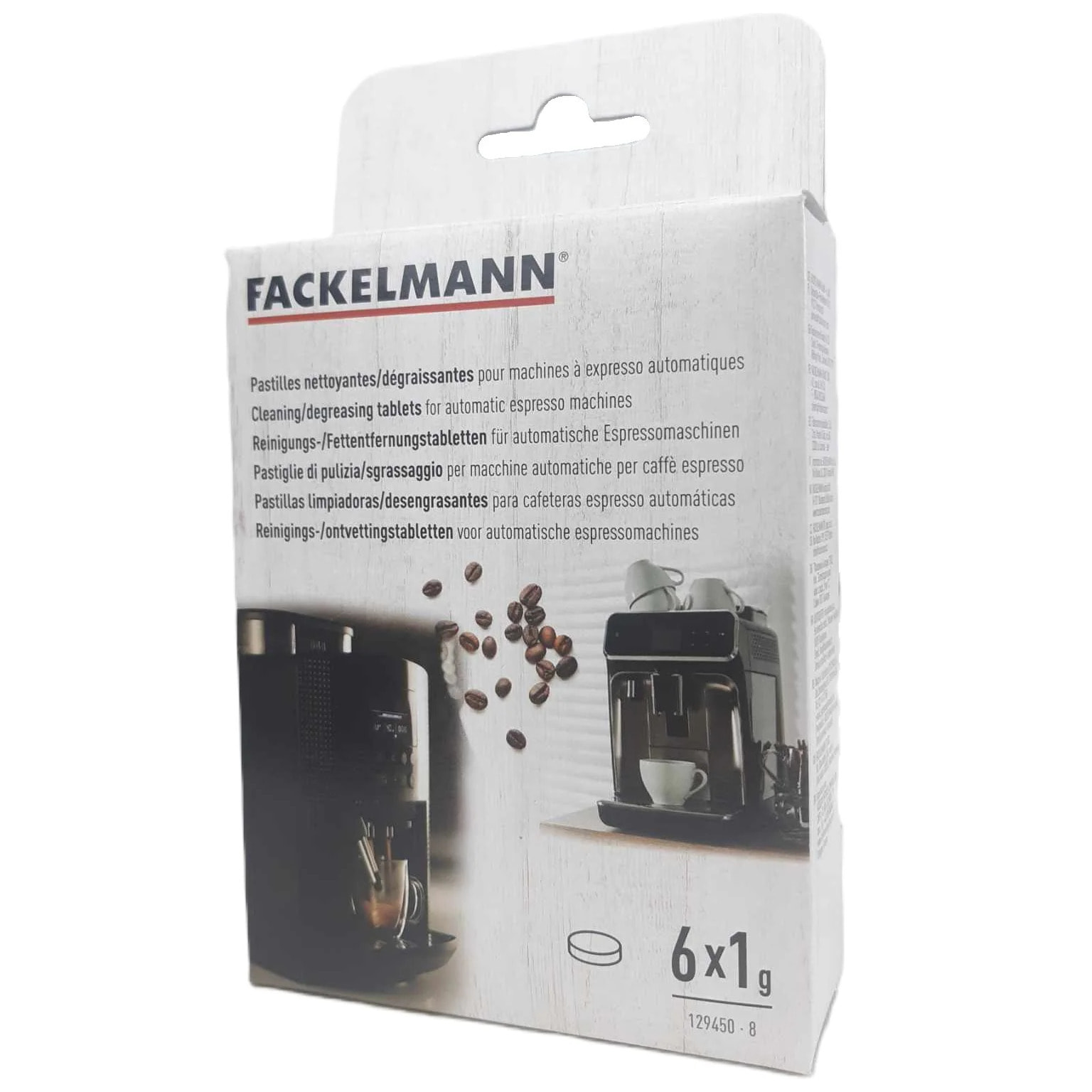 Pastilles détergentes pour appareils électroménagers par 6 Fackelmann Petit Déjeuner