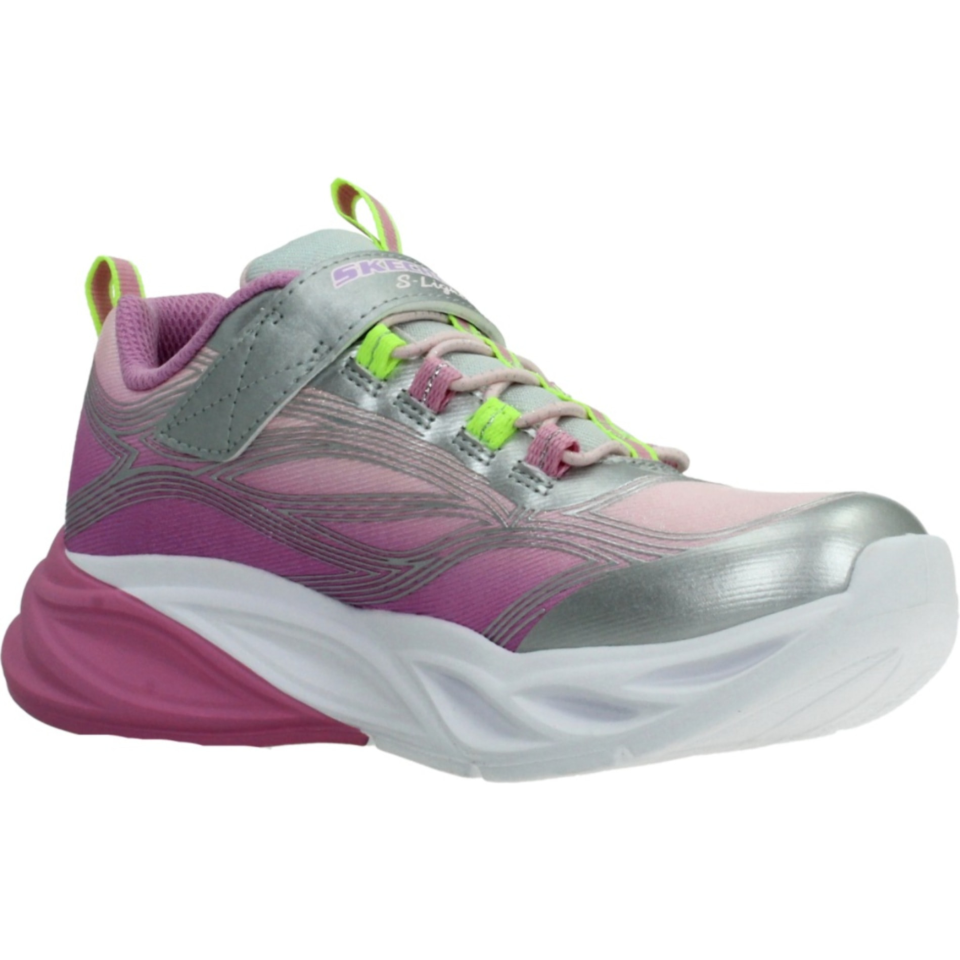 Zapatillas Niña Cosmic Glow Plata