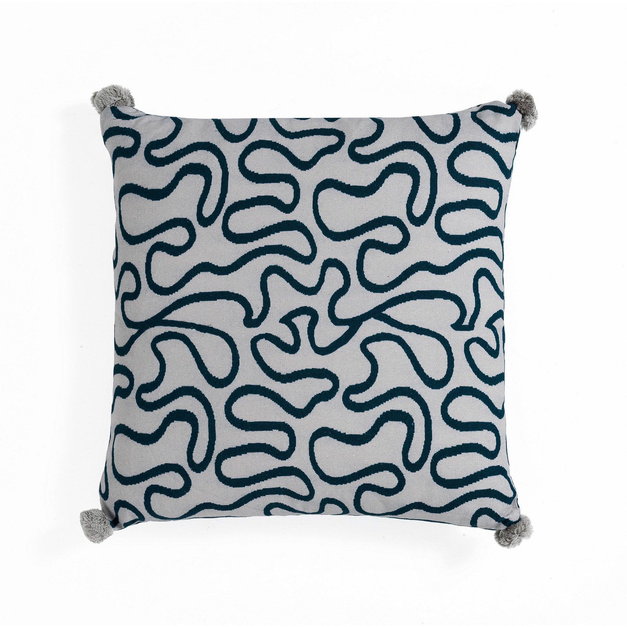 Tomasucci Coussin TANGLE 3 Bleu