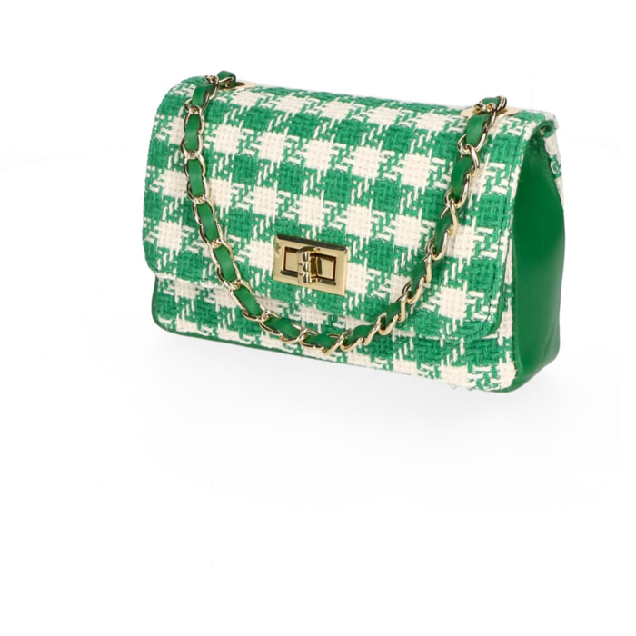 Borsa a spalla da donna - Modello Aurélie - Cotone - 19.5 x 12.0 x 8.5 cm