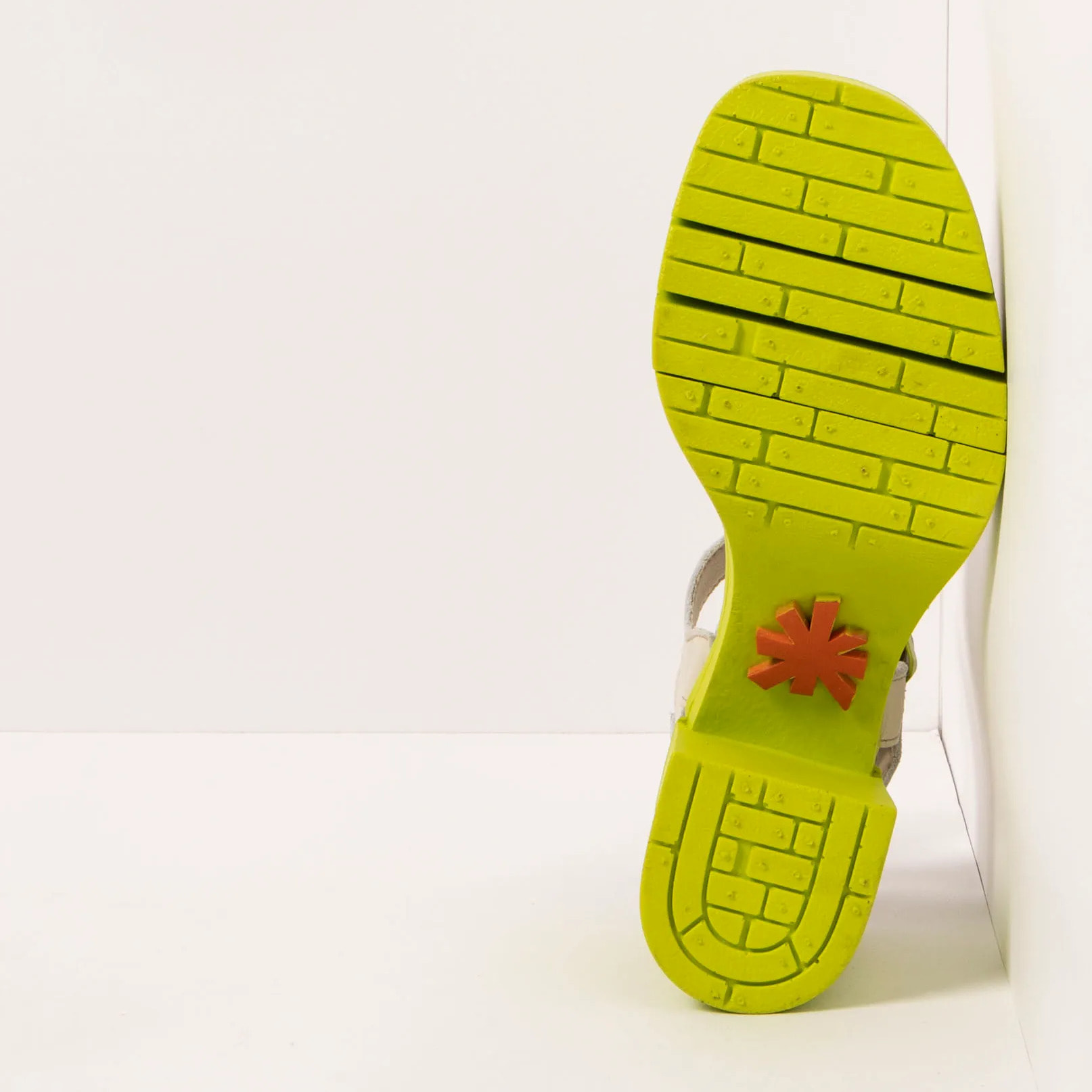 Sandalias con tacón 1991 NAPPA CREAM-PISTACHO / EIVISSA color Cream-pistacho