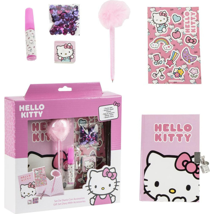 Diario Set Hello Kitty