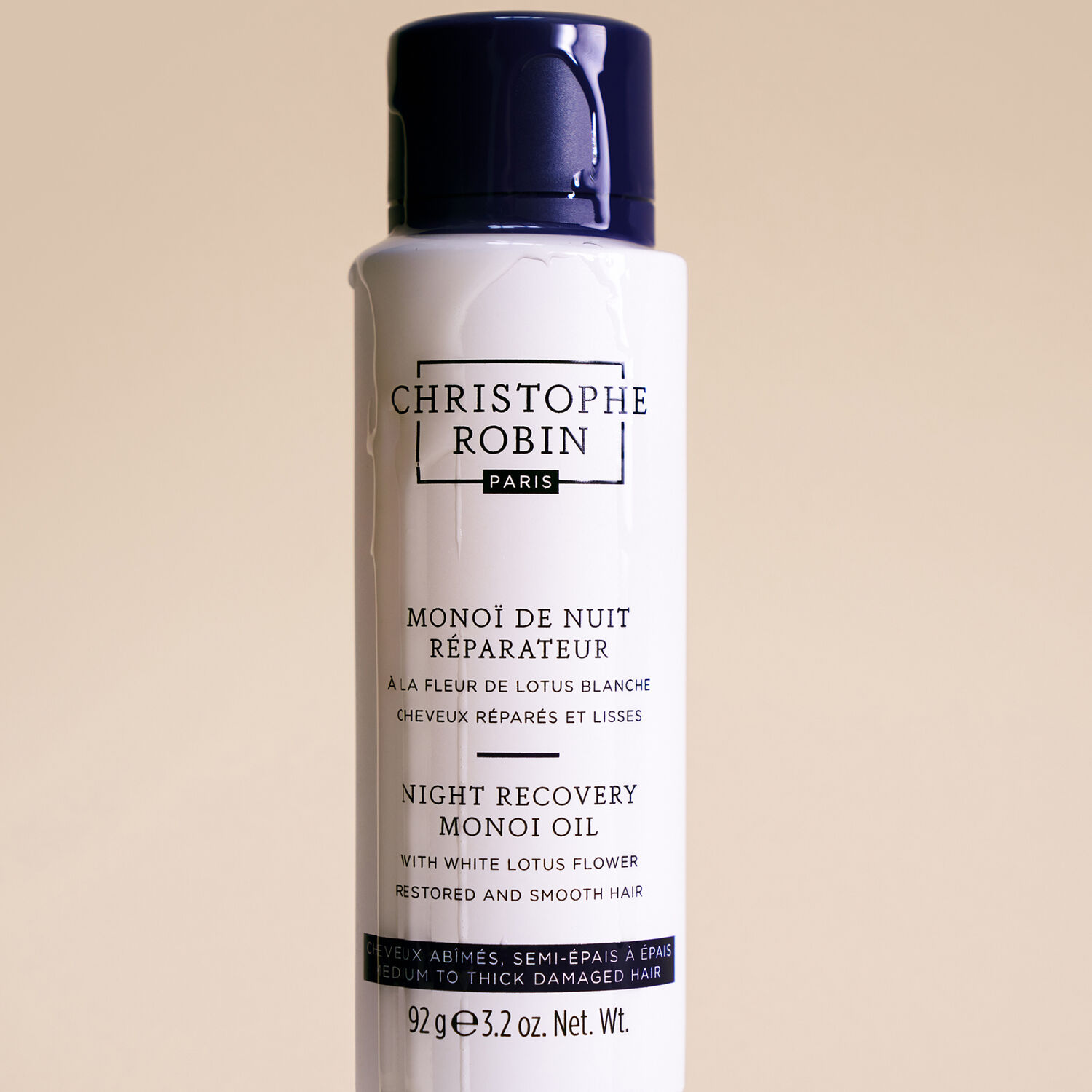 À la Fleur de Lotus Blanche - Monoï de Nuit Réparateur 92g