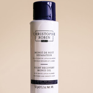 À la Fleur de Lotus Blanche - Monoï de Nuit Réparateur 92g