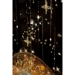 STAMPA DECORATA SU TELA LACCATA C/CORNICE MATERNITY -B- CM 60X3,5
X90