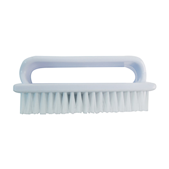 MSV Lot de 2 Brosses de nettoyage à  main Blanc