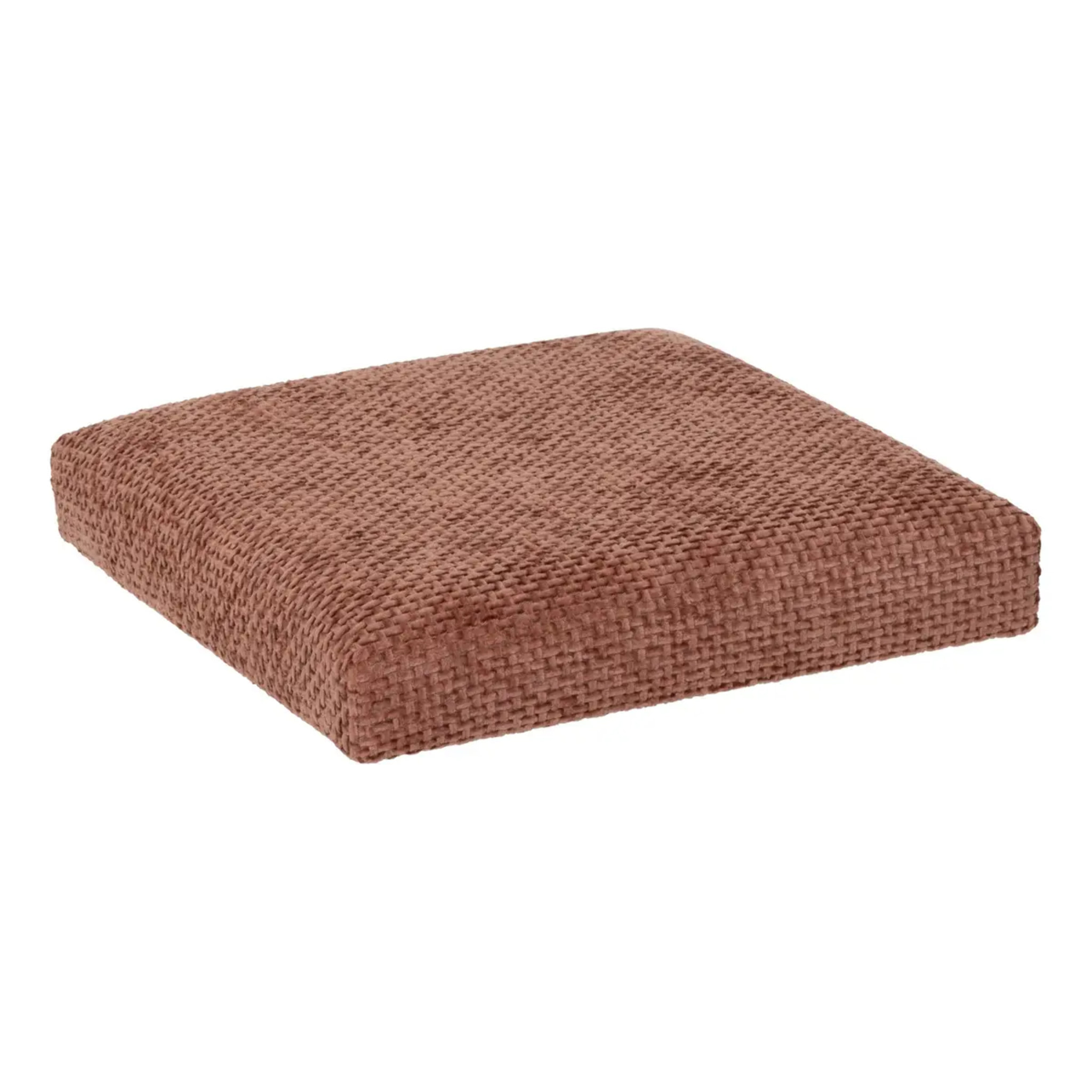 Pouf Mix'n Modul pliable 31x31cm terracotta
