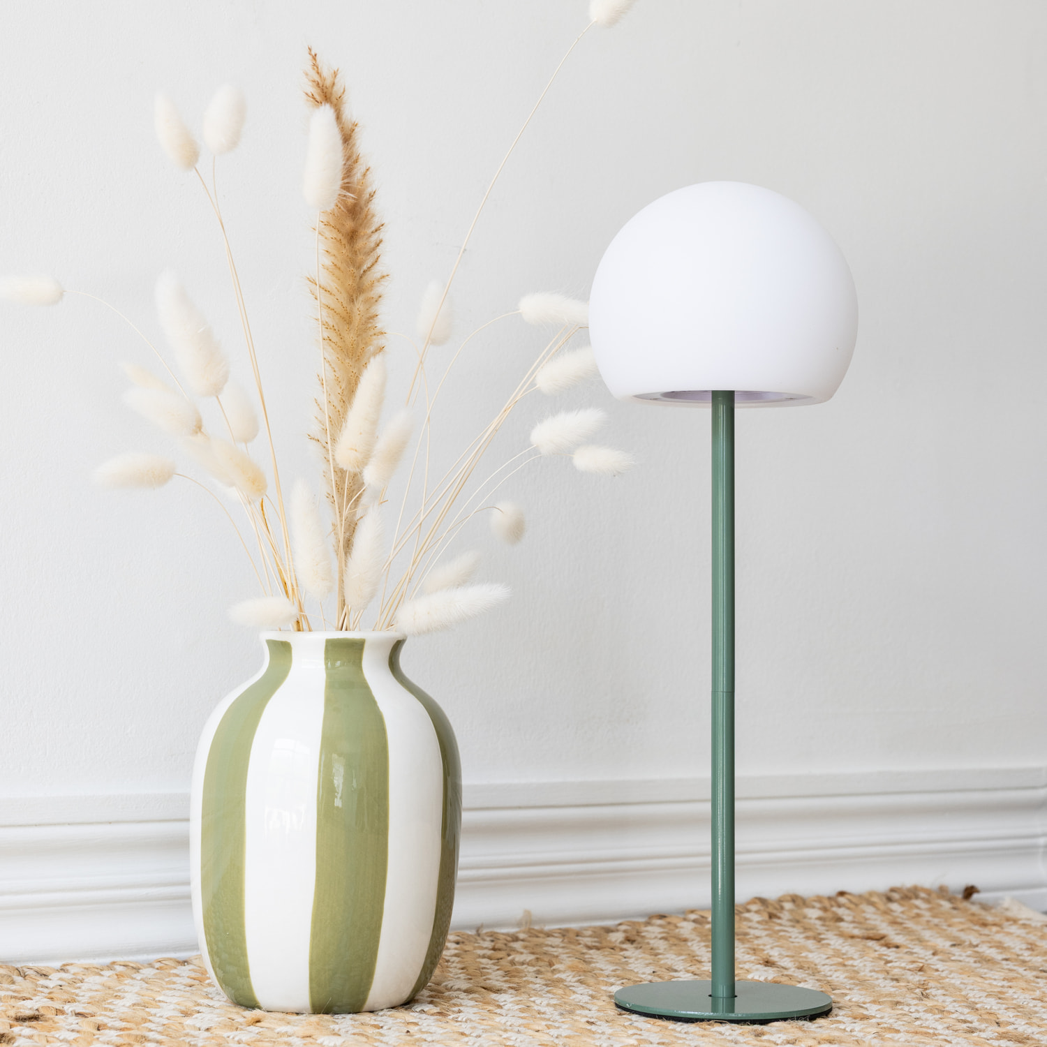 Lampe LED à poser verte ISIS