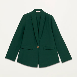 Oltre - Blazer misto lino - Verde