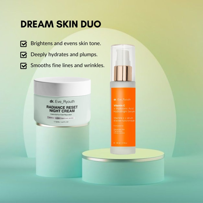 Crema de noche Radiance Reset + Sérum Hydrabright