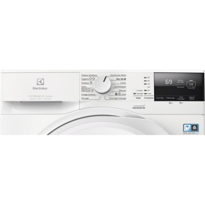 Lave linge séchant hublot ELECTROLUX EW7IW4285BW