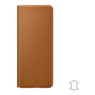 Etui IBROZ Samsung Z Fold3 marron