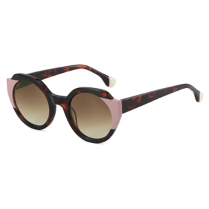 Gafas de sol OCEAN SIMGAPUR - Rosa transparente / Gris