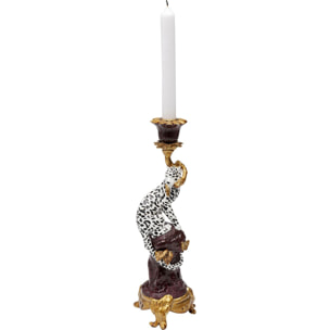 Bougeoir léopard 33cm Kare Design
