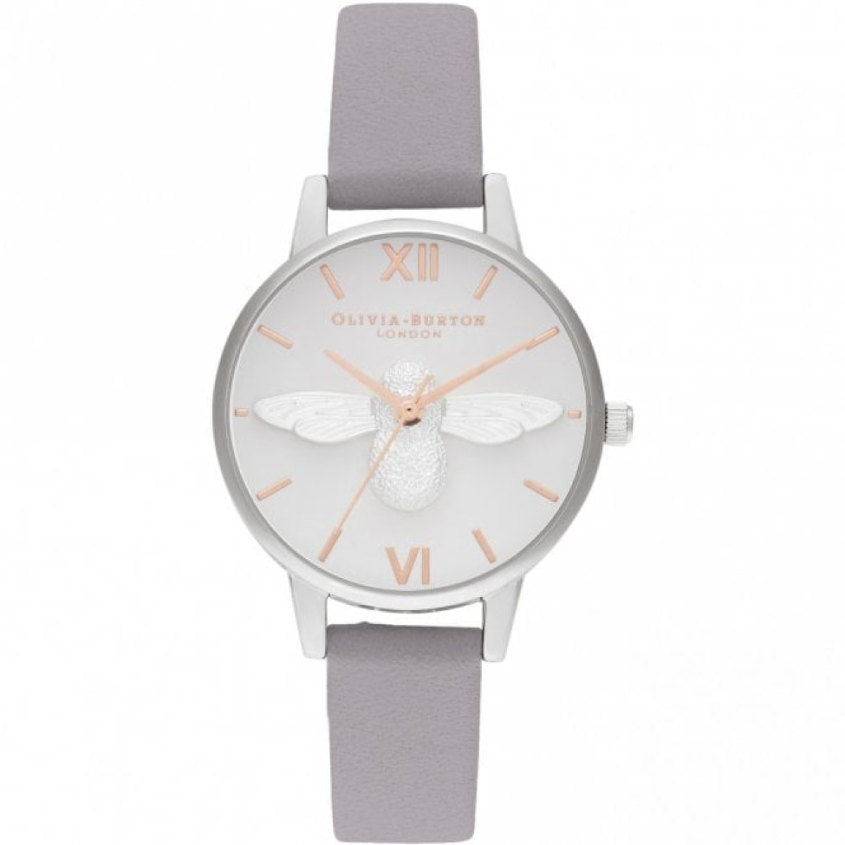 Reloj Olivia Burton OB16AM163 Mujer Analogico Cuarzo con Correa de Piel sintetica