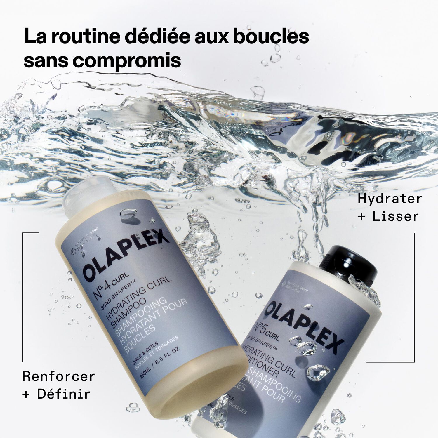 N°4 Curl Shampooing Hydratant - Pour Cheveux Bouclés
