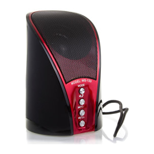 Altavoz bluetooth diseño curvo WS-133