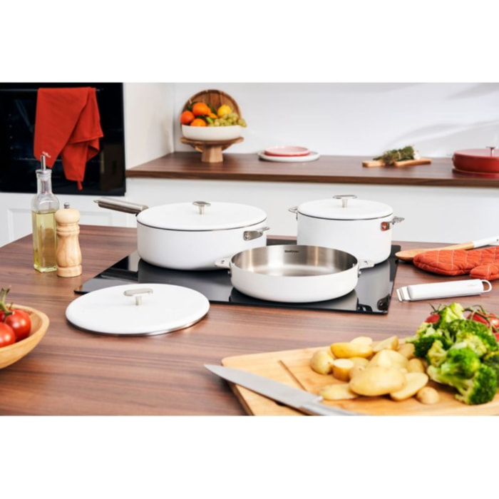 Sauteuse COOKUT LA MERVEILLEUSE  INOX 28CM - POLAIRE