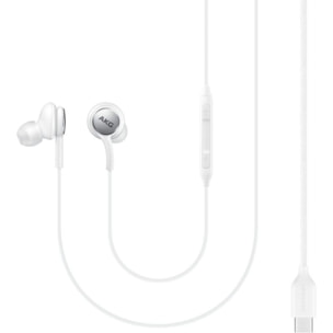 Ecouteurs SAMSUNG Tuned by AKG USB Type-C Blanc