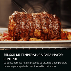 AEG Horno multifunción Serie 7000 MealAssist con Display CookSmart Touch 4,3 '', con WiFi TE8PB731AB
