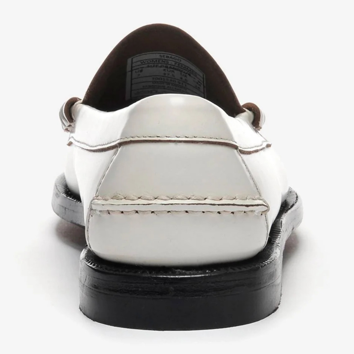 Sebago - Mocassini Donna Bianco - Classic Dan Pigment Woman