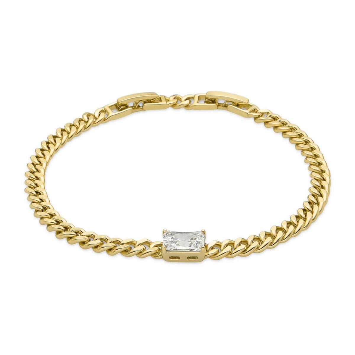 Pulsera con Circonita Brillante acabado oro 18k